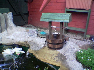 New addition...A small Wishing Well